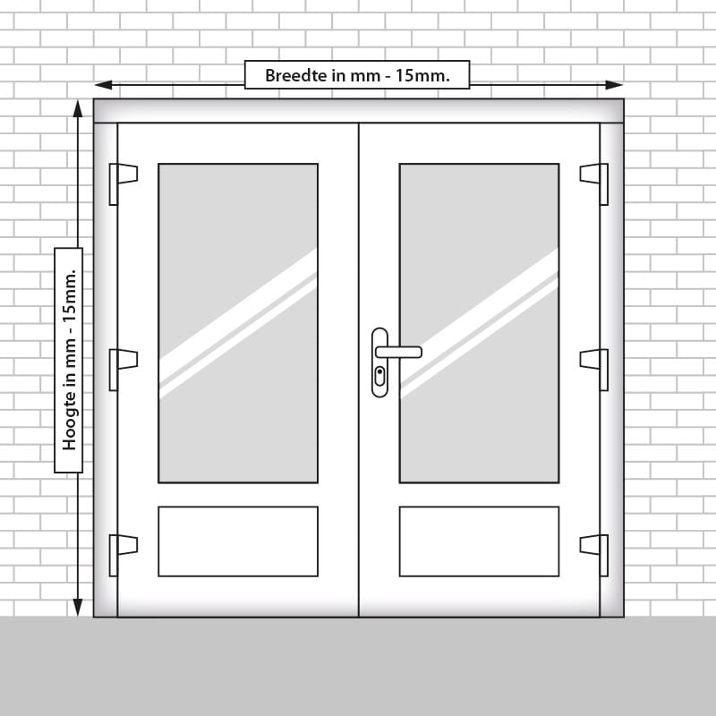 Meetinstructie kunststof kozijnen